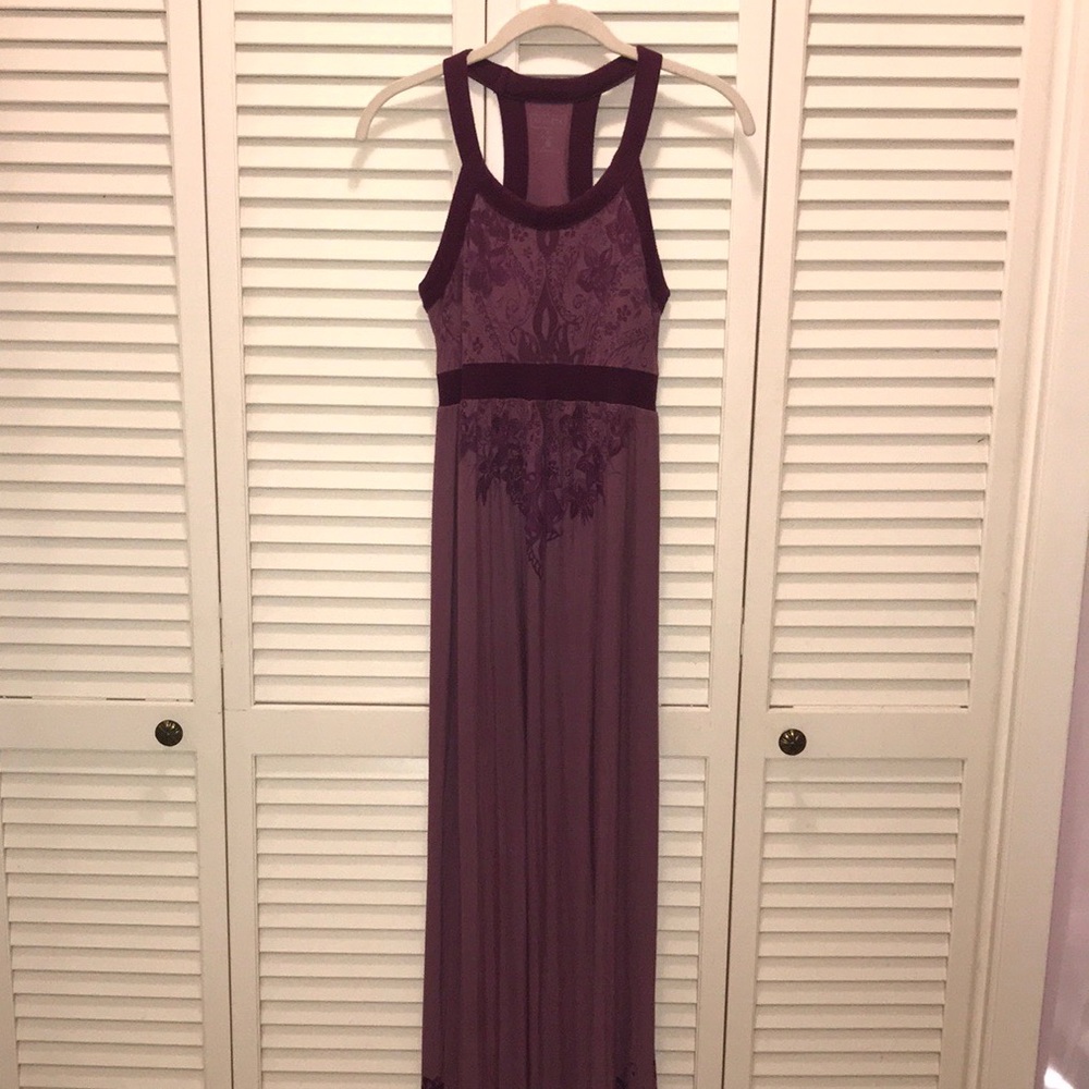 Athleta racerback maxi dress